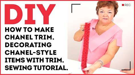 how to make chanel trim|More.